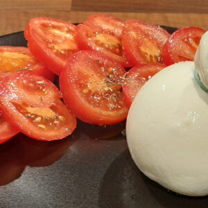 Burrata à la tomate