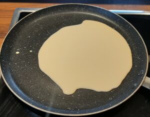 Crêpes pour la chandeleur