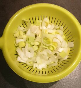 Fondue de poireaux et dendives au vin blanc et parmesan 1