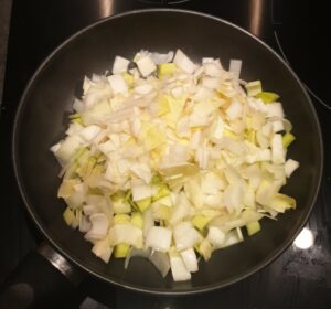 Fondue de poireaux et dendives au vin blanc et parmesan 5