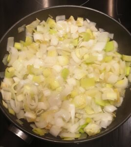 Fondue de poireaux et dendives au vin blanc et parmesan 7