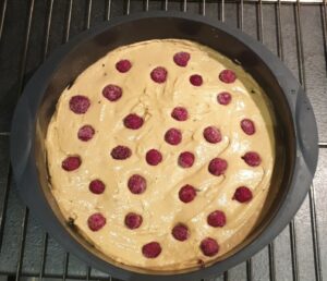 Gateau moelleux a la vanille aux framboises et au mascarpone 13