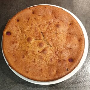 Gateau moelleux a la vanille aux framboises et au mascarpone 14