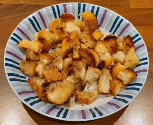 Mehlknepfle à la crème et lardons