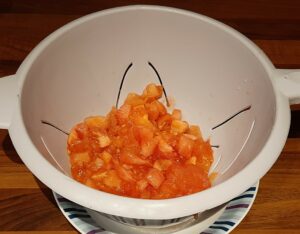 Tartare tomates Avocats