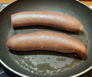 Boudin noir poêlé aux pommes