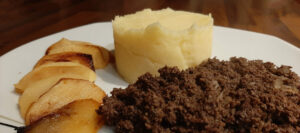 Boudin noir poêlé aux pommes