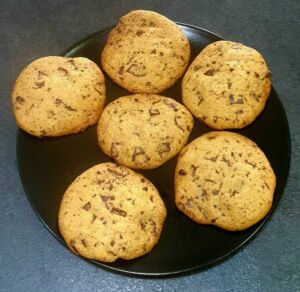 Cookies classiques vanille pépites chocolat