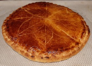 Galette des rois a la frangipane