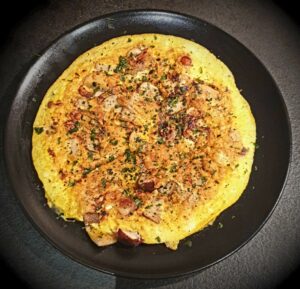 Omelette aux cèpes