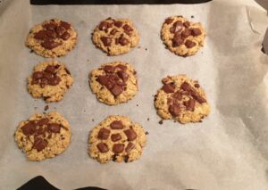 Sablés façon cookies aux pépites de chocolat