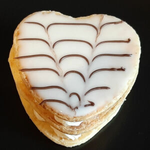 Mille-feuille Saint Valentin