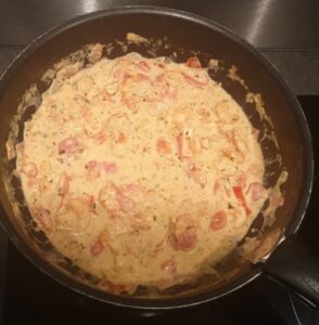 Moqueca de camarão