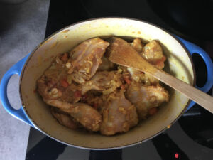 Poulet au curry