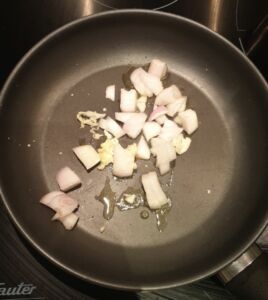 Riz à la crème de soja, aux champignons et au curry