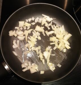 Penne roquefort crème champignons