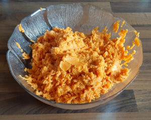 Purée de patates douces maison