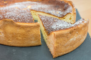 Tarte au fromage blanc - Käsküeche