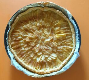 Tarte aux pommes à la cannelle