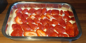 Tiramisu aux fraises