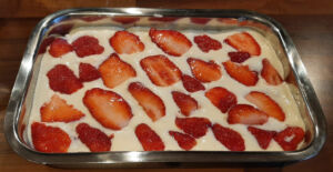 Tiramisu aux fraises