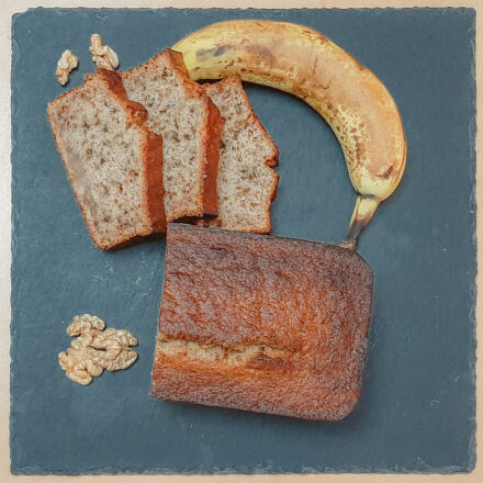 Banana bread ultra moelleux