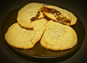 Cookies XXL fourrés au chocolat