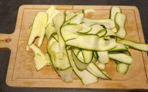 Salade courgette