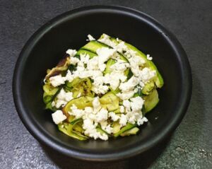 Salade courgette