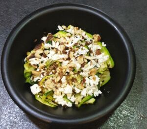 Salade courgette