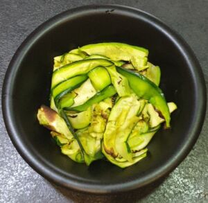 Salade courgette