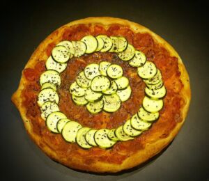 Tarte tomate courgette