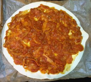 Tarte tomate courgette