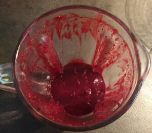 Coulis fruits rouges maison