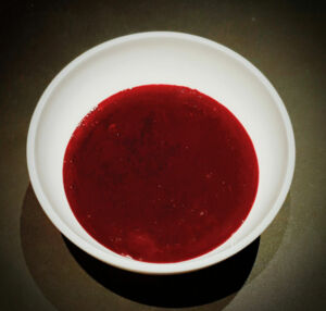 Coulis fruits rouges maison