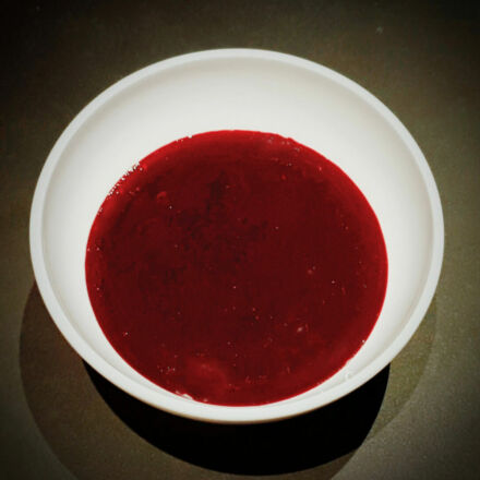 Coulis fruits rouges maison