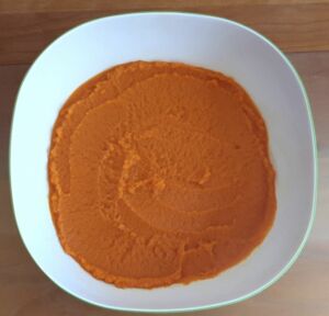 Purée de carottes au Thermomix