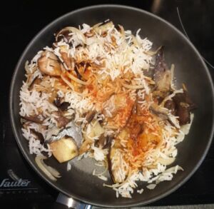 Riz frit au gaji namul