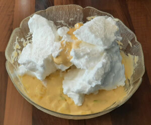 Gâteau moelleux à la mangue fraîche