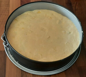 Gâteau moelleux à la mangue fraîche