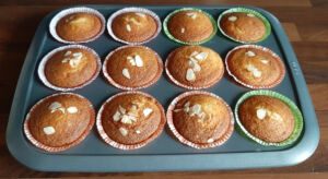 Muffins à la mangue fraîche