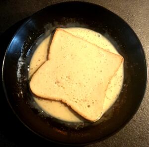 Pain perdu au sirop d'érable maison