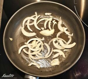 Riz à la courgette et aux champignons