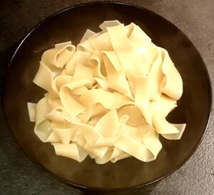 Pappardelle au saumon fumé