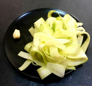 Tagliatelles de courgettes