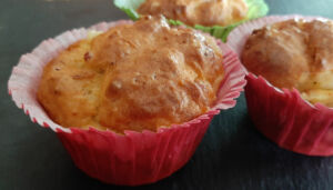 Muffins pommes de terre courgettes jambon