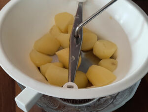 Muffins pommes de terre courgettes jambon