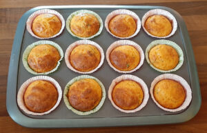 Muffins salés tomate basilic