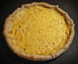 Quiche aux trois fromages