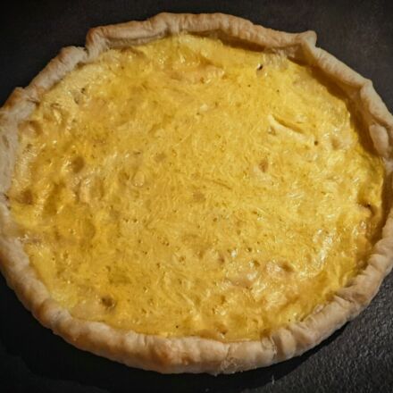 Quiche aux trois fromages